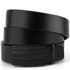 Ремінь Vintage Чоловічий з автоматичною пряжкою мозаїка Чорний (20299)