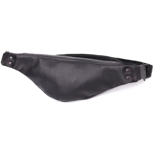 Сумка Shvigel З натуральної шкіри Чорна (23134)