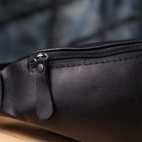 Сумка Shvigel З натуральної шкіри Чорна (23134)