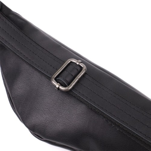 Сумка Shvigel З натуральної шкіри Чорна (23134)