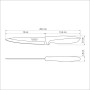 Кухонний ніж Tramontina Plenus Light Grey 152 мм (23424/136)