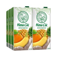 Сік Наш Сік Мультифруктовий 1.93 л (4820003689325) Сік Наш Сік Мультифруктовий 1.93 л (4820003689325)