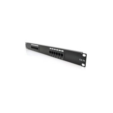 Патч-панель 19" 12хRJ-45 UTP 1U cat.5e PiPo (PP125191U)