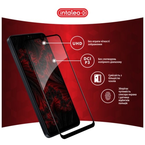 Скло захисне Intaleo Full Glue Xiaomi Poco C65 Black (1283126583667)