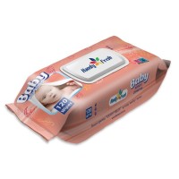 Дитячі вологі серветки Handy Fresh яблуко, клапан 120 шт (4820237500212)