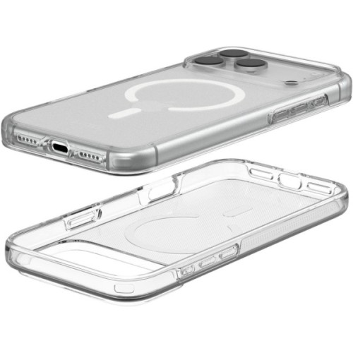 Чохол до мобільного телефона UAG iPhone 17 Pro Max Scout Clear MagSafe Ice/White (114557114341)