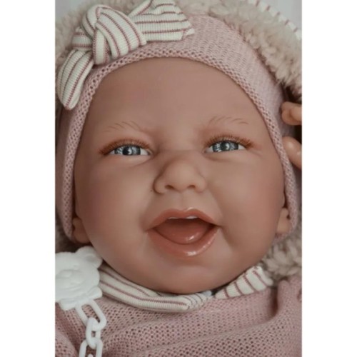 Пупс Antonio Juan Карла в ковдрі з м'яким вініловим тілом 42 см (5081)