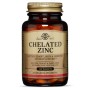Мінерали Solgar Цинк хелат, Chelated Zinc, 100 таблеток (SOL00800)
