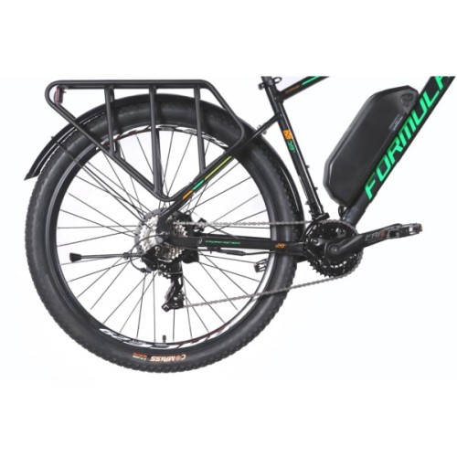 Електровелосипед Formula eCURSOR MAN AM DD 29" 19" 48B 13А*г 500Вт 2026 чорно-зелений (ELB-FR-29-242)