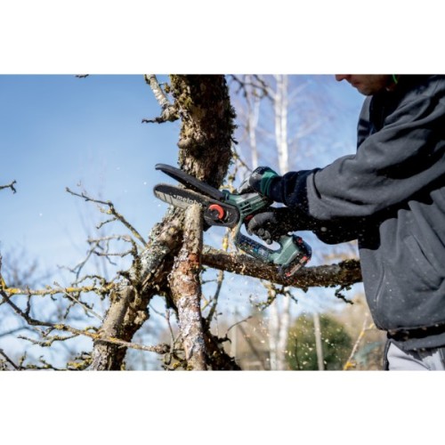 Ланцюгова пила Metabo MS 18 LTX 15 18V, 2Ah, шина 15см. кейс (600856500)