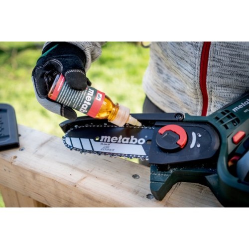 Ланцюгова пила Metabo MS 18 LTX 15 18V, 2Ah, шина 15см. кейс (600856500)