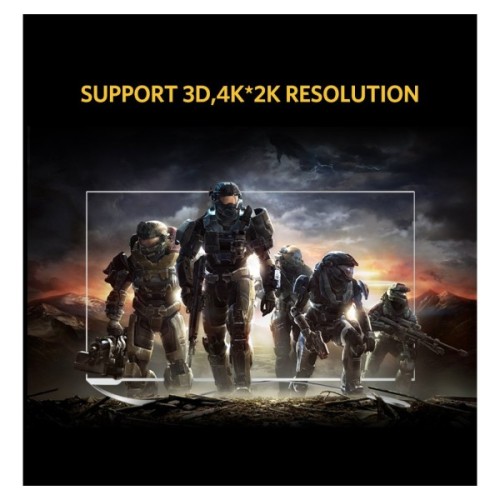 Кабель мультимедійний HDMI M to HDMI M 2.0m V2.0 4K black Ugreen (UGR-70159)