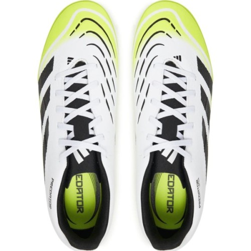 Сороконіжки Adidas Predator Club TF JH8854 білий, чорний, зелений 42 (8UK) 25.9 см (4067907703751)