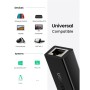 Перехідник USB 2.0 AM to RJ45 Ethernet 100Mbps CR110 Ugreen (20254)