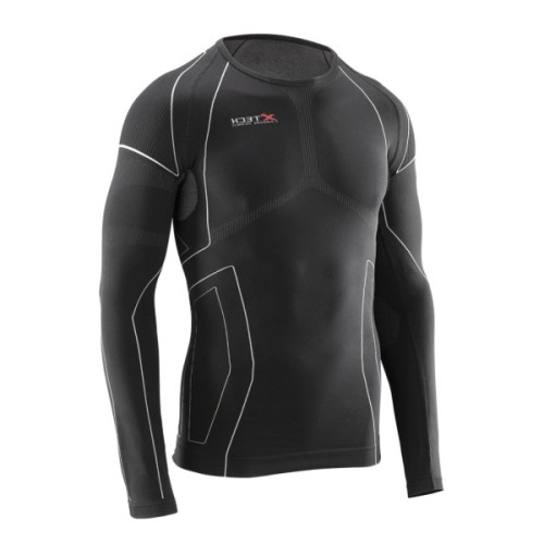 Термокофта X-Tech Maglia Race 3 Munica Lunga giroc Nero L/XL (Maglia_Race3_Giroc_L/XL)