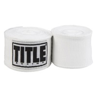 Бинт для спорту Title Boxing Select 180" Semi Elastic Mexican 4.5м White (SMHW XL WH)