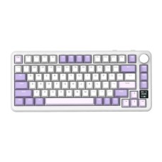 Клавіатура Attack Shark X85PRO RGB Wireless/Bluetooth/USB UA Lavender (X85PROL_AS)