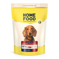 Сухий корм для собак Home Food ADULT MINI Grain-free hypoallergenic з качкою та індичкою 1.6 кг (4820235020934)