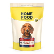 Сухий корм для собак Home Food ADULT MINI Grain-free hypoallergenic з качкою та індичкою 1.6 кг (4820235020934)