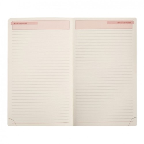 Тижневик Leo planner датований 2026 "Alpha", м‘який, бордовий, 352 сторінки (252630)