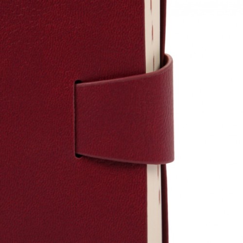 Тижневик Leo planner датований 2026 "Alpha", м‘який, бордовий, 352 сторінки (252630)