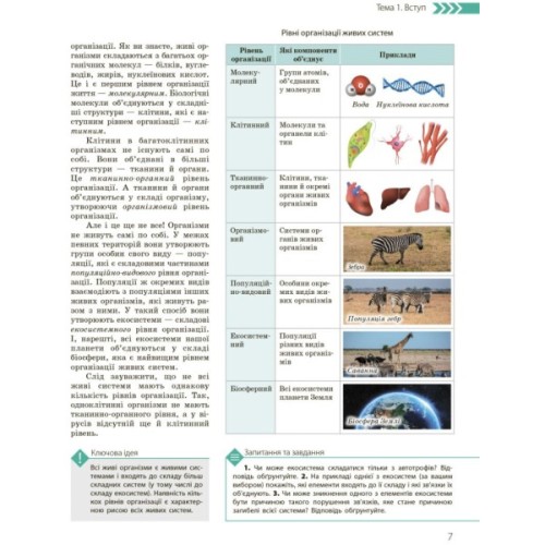 Підручник Біологія і екологія. Профільний рівень. 10 клас - К.М. Задорожний, О.М. Утєвська Ранок (9786170943620)
