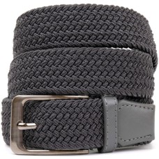 Ремінь Vintage Текстильний чоловічий Сірий (20522)