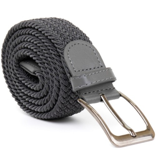 Ремінь Vintage Текстильний чоловічий Сірий (20522)