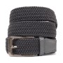 Ремінь Vintage Текстильний чоловічий Сірий (20522)