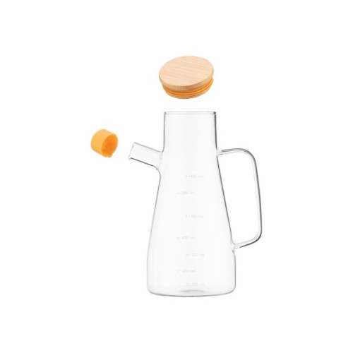 Пляшка для олії Ardesto Midori 650 мл боросилікатне скло (AR4565BB)