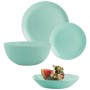 Столовий сервіз Luminarc Diwali Бірюзовий 19 предметів (P2947)