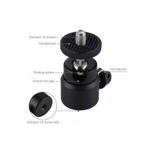 Голова штативна Puluz 1/4" (PU412)