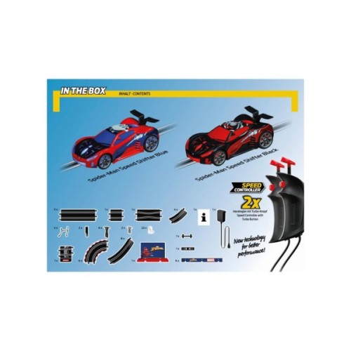 Автотрек Carrera GO!!! Спайдермен-гонщик (CR-20062580)