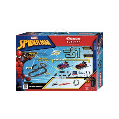 Автотрек Carrera GO!!! Спайдермен-гонщик (CR-20062580)