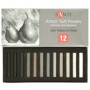 Пастель Santi Grey Tones суха 12 кол (353698)