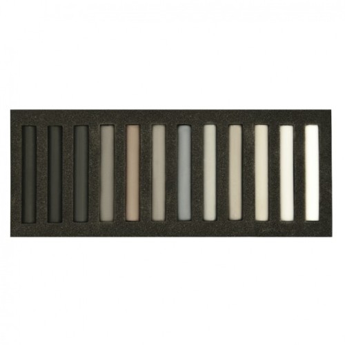 Пастель Santi Grey Tones суха 12 кол (353698)