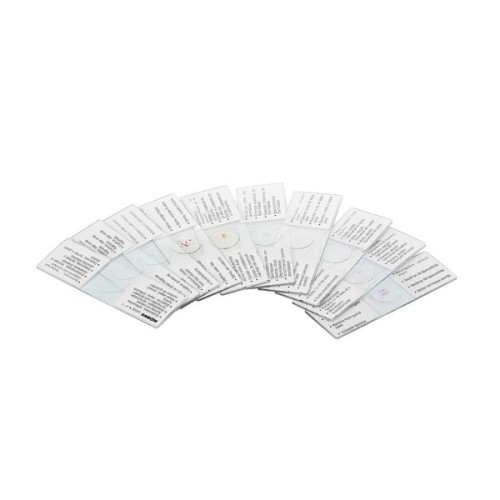 Набір мікропрепаратів Konus Біологія Дивовижне життя у краплі води 10 шт (4900)