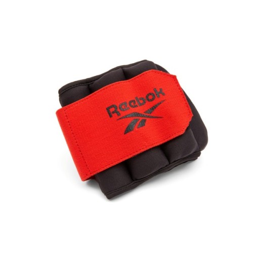 Обважнювач Reebok Flexlock Ankle Weights чорний, червоний RAWT-11270 0.5 кг (885652017237)