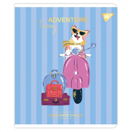 Зошит Yes Exquisite doggy 18 аркушів лінія (767528)