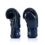 Боксерські рукавички Fairtex BGV1-ONE (натуральна шкіра) Blue 12 унцій (бинти в комплекті) (BGV1-ONE_12oz_Blue)