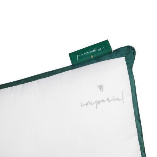 Подушка MirSon пухова Imperial Satin Luxe (мягка) 50х70 (2200007208975)