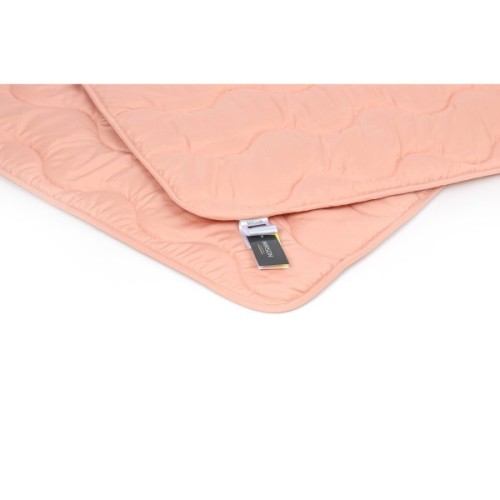 Ковдра MirSon Набір бавовняний Всесезонний №1748 Eco Light Coral Ковдра 172x205+2 подушки 50x70 середні (2200003710793)