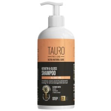 Шампунь для тварин Tauro Pro Line Ultra Natural Care Keratin & Gloss 1000 мл (TPL63607)