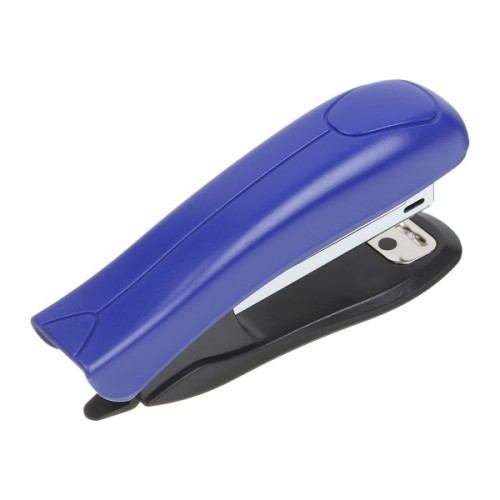 Степлер Buromax пластиковий, 12 аркушів, (скоби №10), 88 х 44 х 22 мм, синій (BM.4126-02)