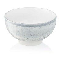 Салатник Ardesto Siena 11.5см, порцеляна, біло-сірий (AR2914SW)