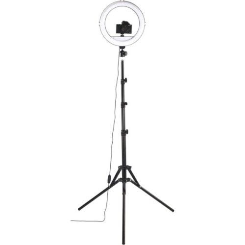 Набір блогера Hama Smartphone Tripod Steady-120 V2, 185см, Bluetooth, LED ring (00004659)