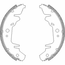 Гальмівні колодки REMSA 4020.00