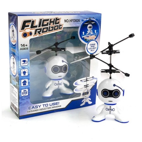 Інтерактивна іграшка UFT Магічний літаючий робот з сенсорним керуванням (UFTFly11)