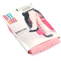 Колготки дитячі Daymod у смужку (D2121027-134G-pink)