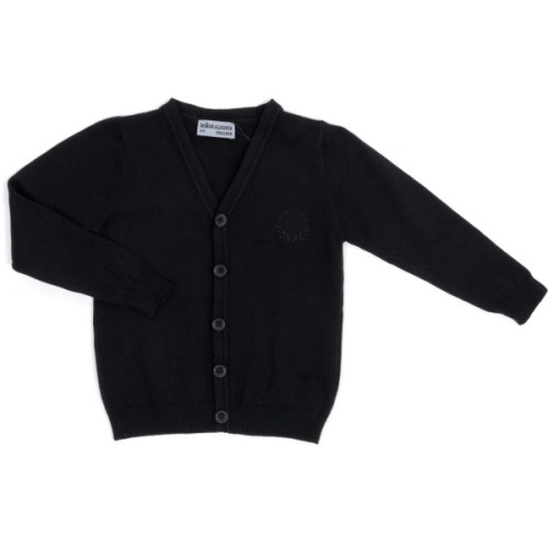 Кофта дитяча Na в'язана на ґудзичках (AFB 1211-152B-black)